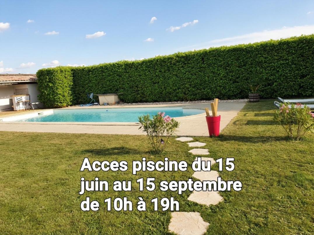 En campagne, confortable Le Pouzin Exterior foto